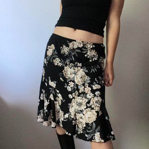 Saint Tropez West floral print midi skirt